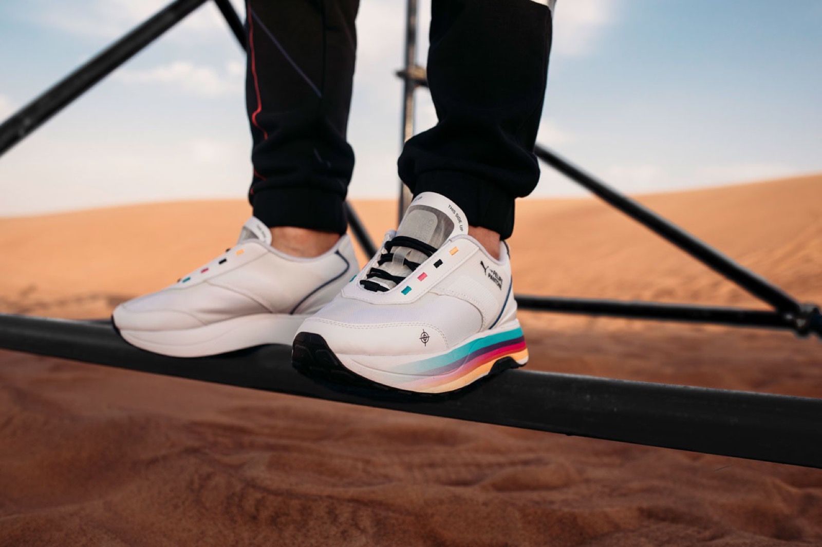 PUMA × Felipe Pantone — PUMA · vía PUMA y NTWRK