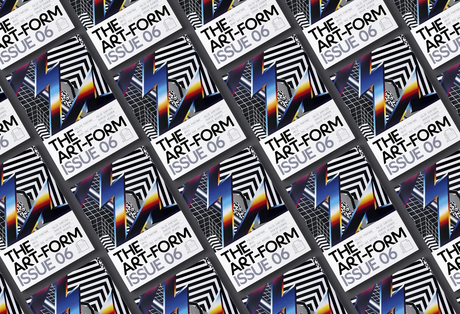 The-Art-Form Issue 06 — portada Felipe Pantone — The-Art-Form, 2022