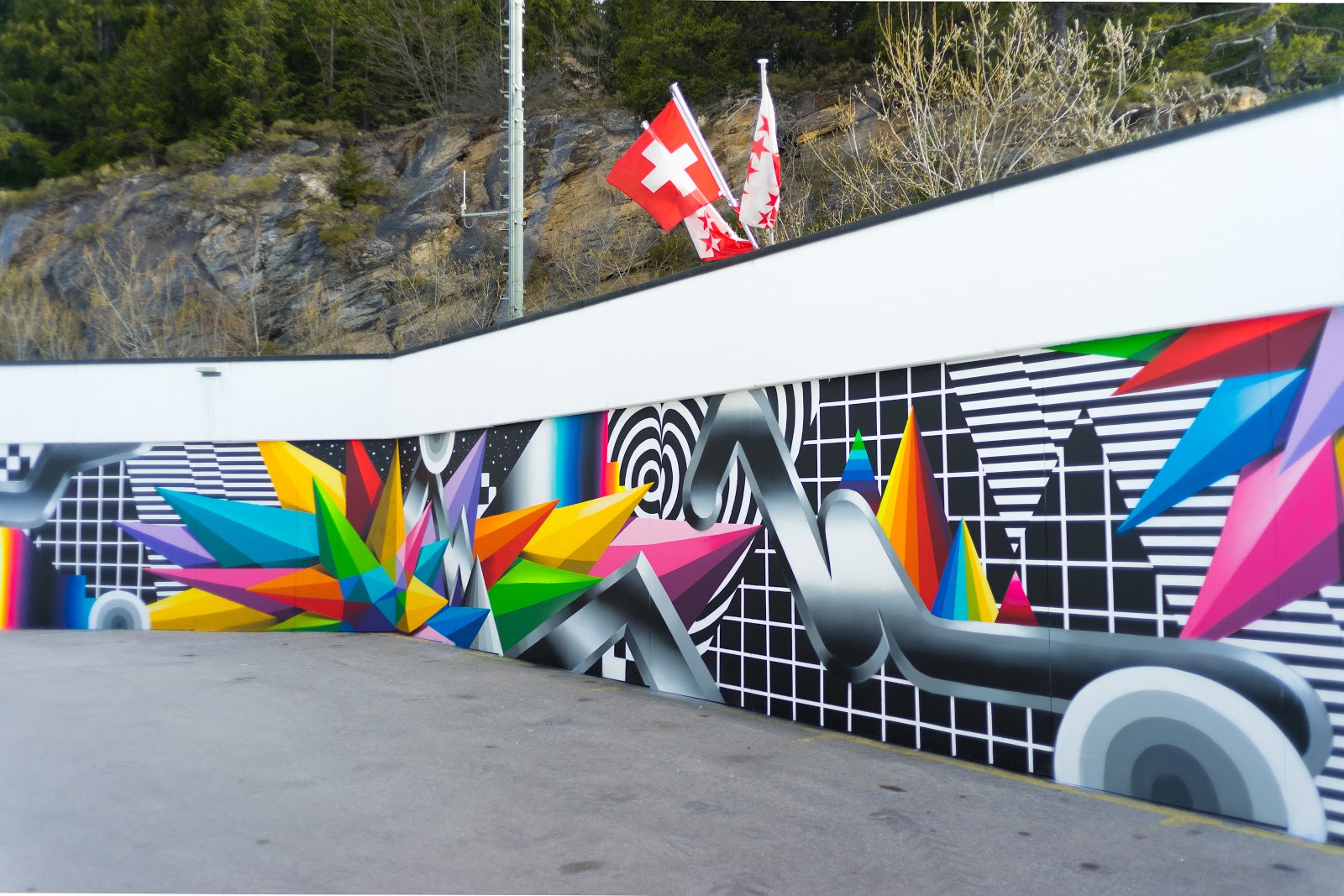 Caprices Festival wall, 2016 — foto del Drive del estudio (harvest 2026-07-04) · carpeta crans-montana-2016-caprices