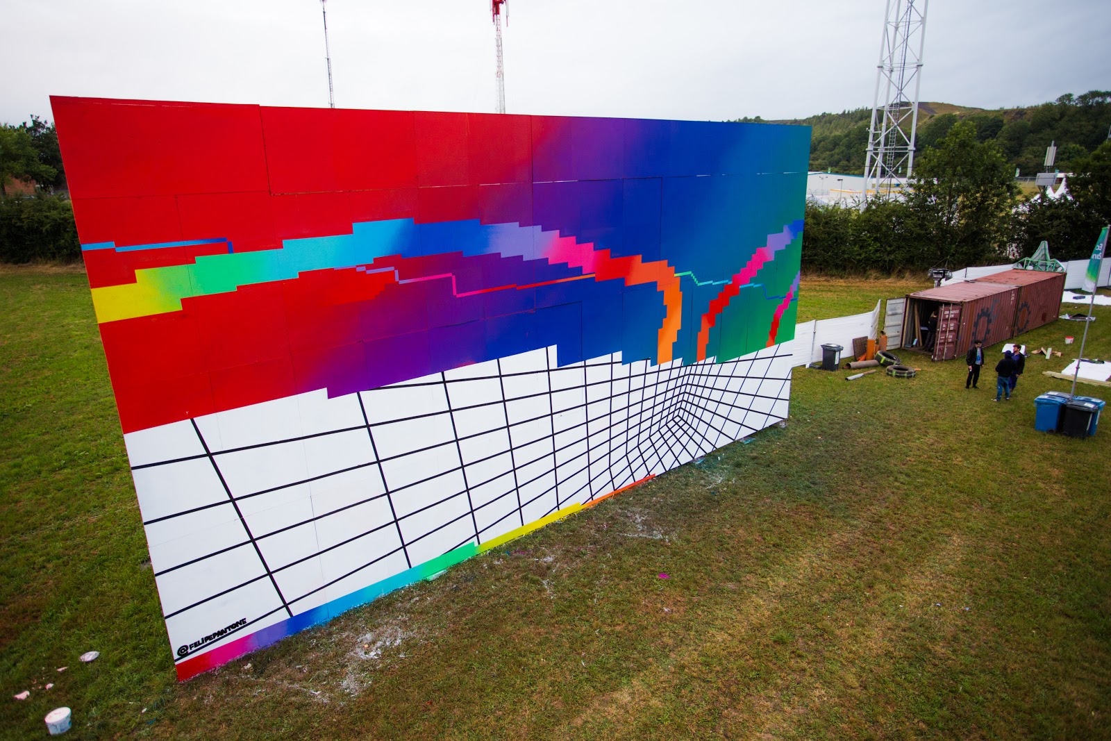Mural — Dour, 2015