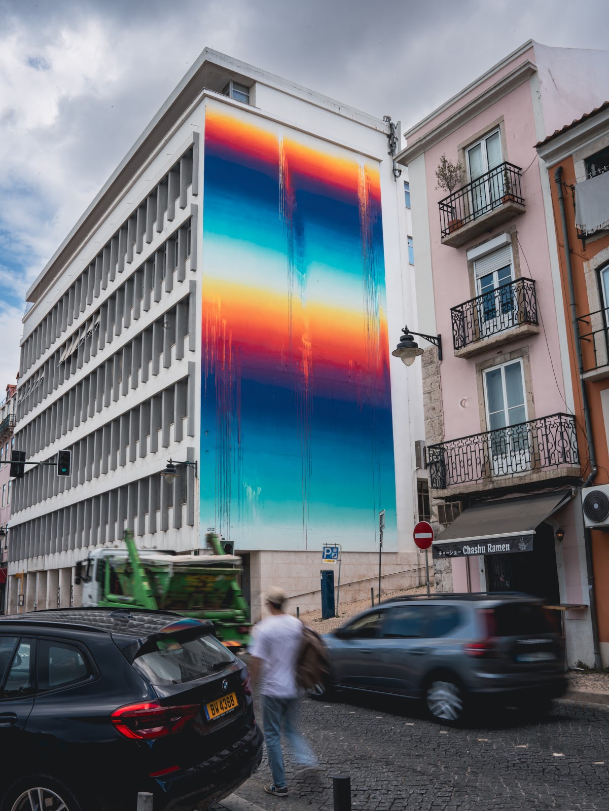 Precipitated Double Sunset, 2024 — foto del Drive del estudio (harvest 2026-07-04) · carpeta lisbon-2024-precipitated-double-sunset