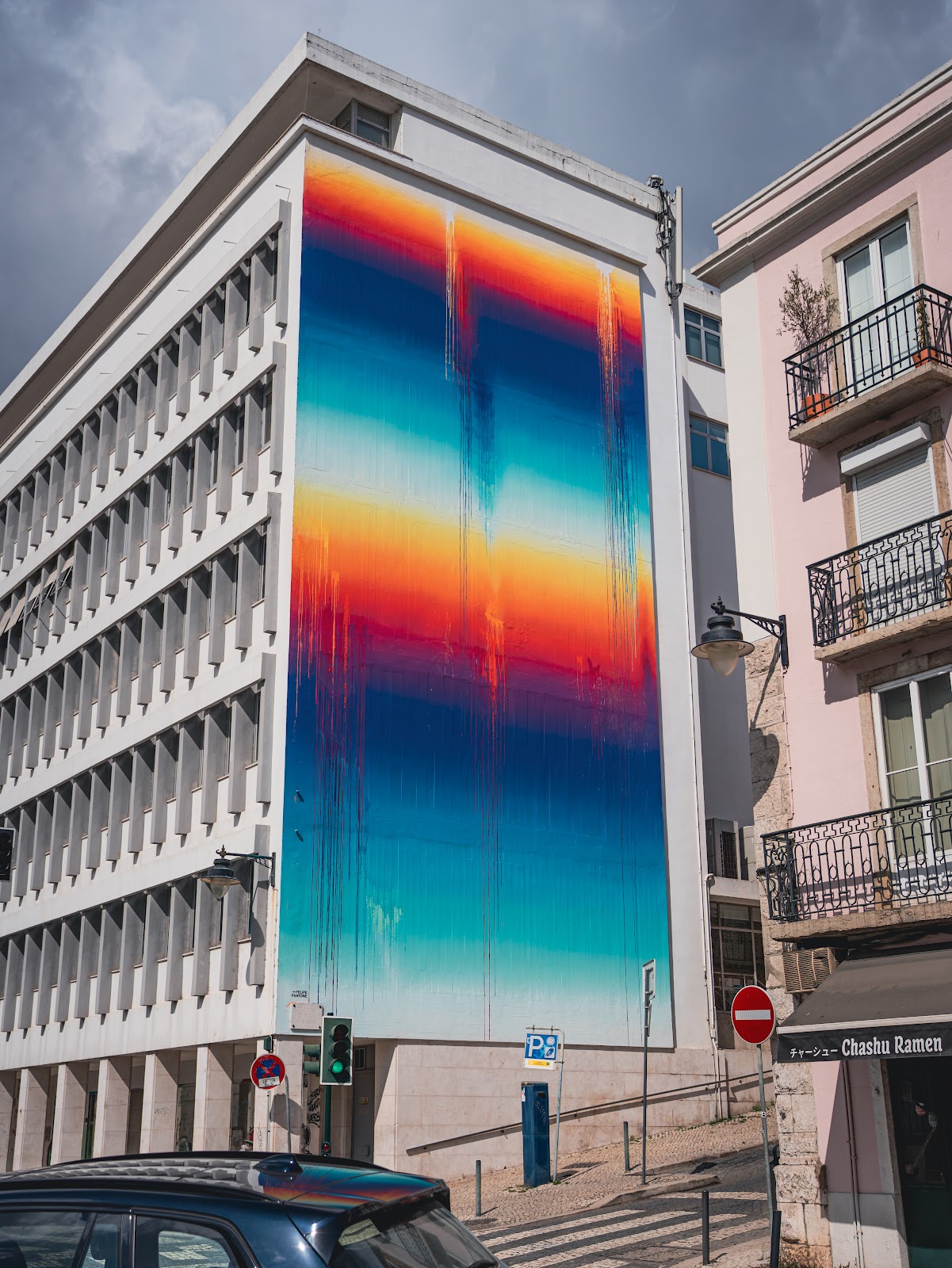Precipitated Double Sunset, 2024 — foto del Drive del estudio (harvest 2026-07-04) · carpeta lisbon-2024-precipitated-double-sunset
