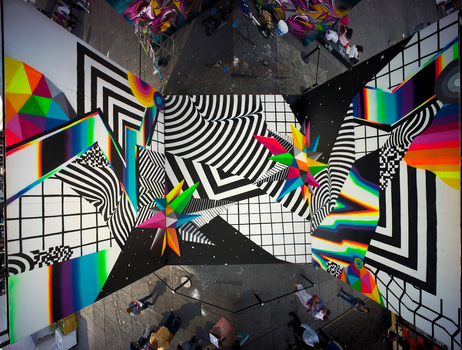 Mural — Ciudad de México (Zócalo), 2014