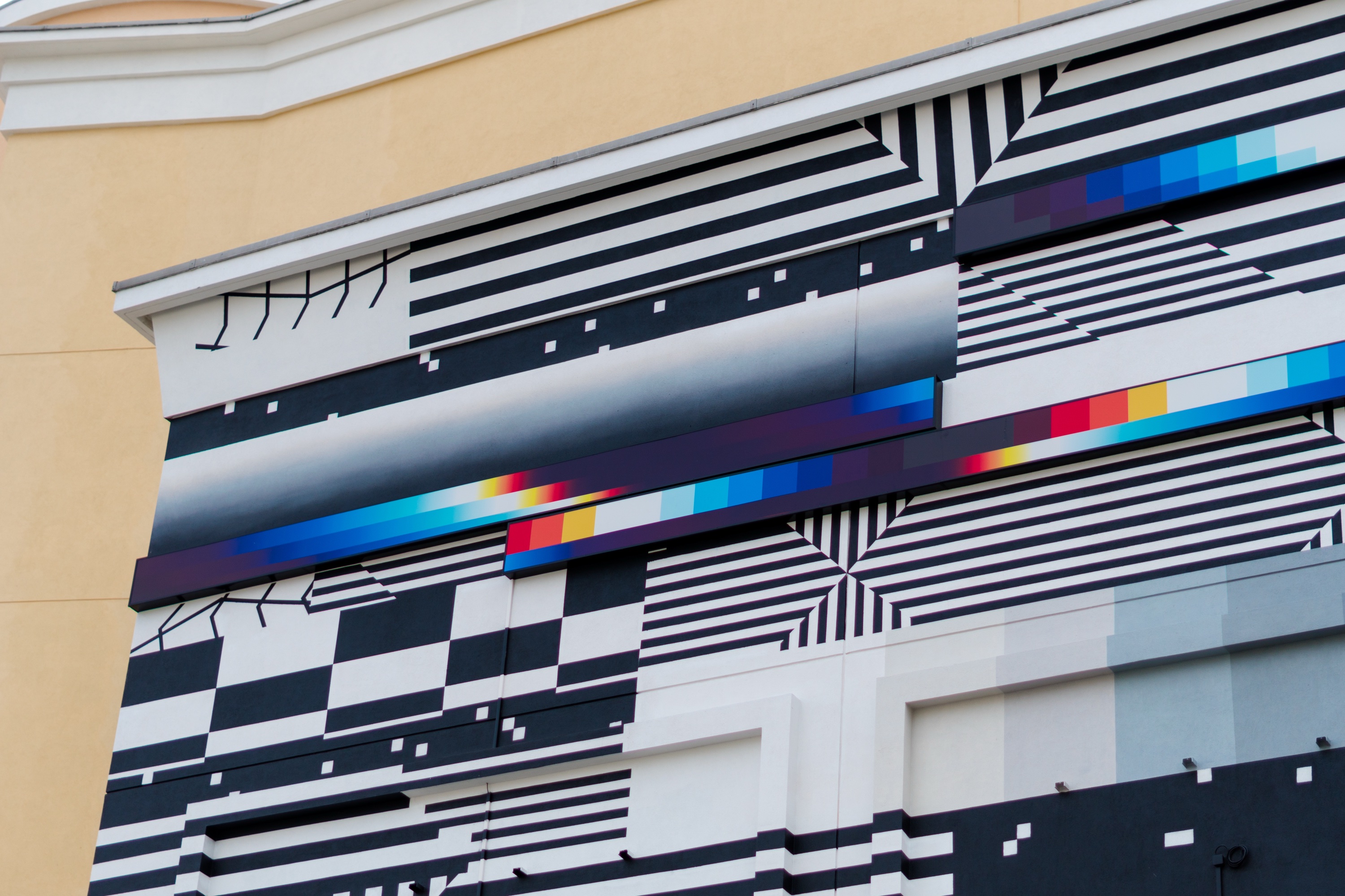 Chromadynamica for Moscow, 2018 — Detalle del patrón.
