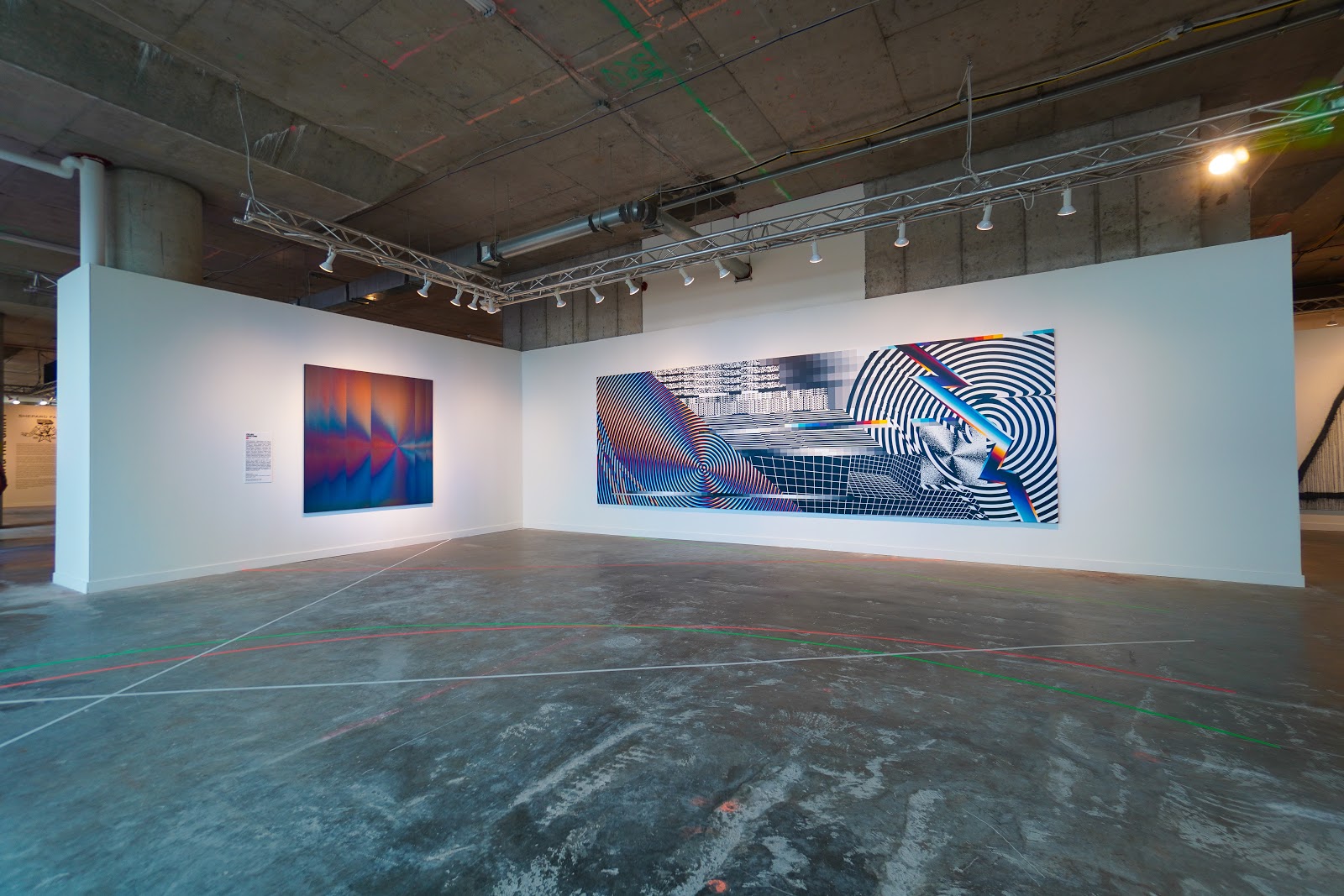 Beyond the Streets New York — vista de sala