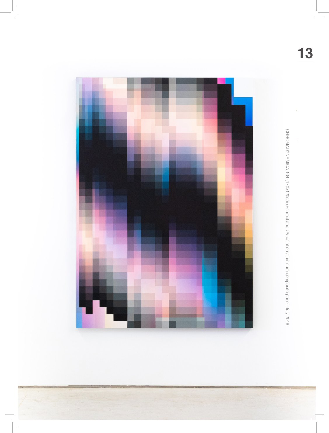 Chromadynamica 104 · 2019 · 170×120 cm