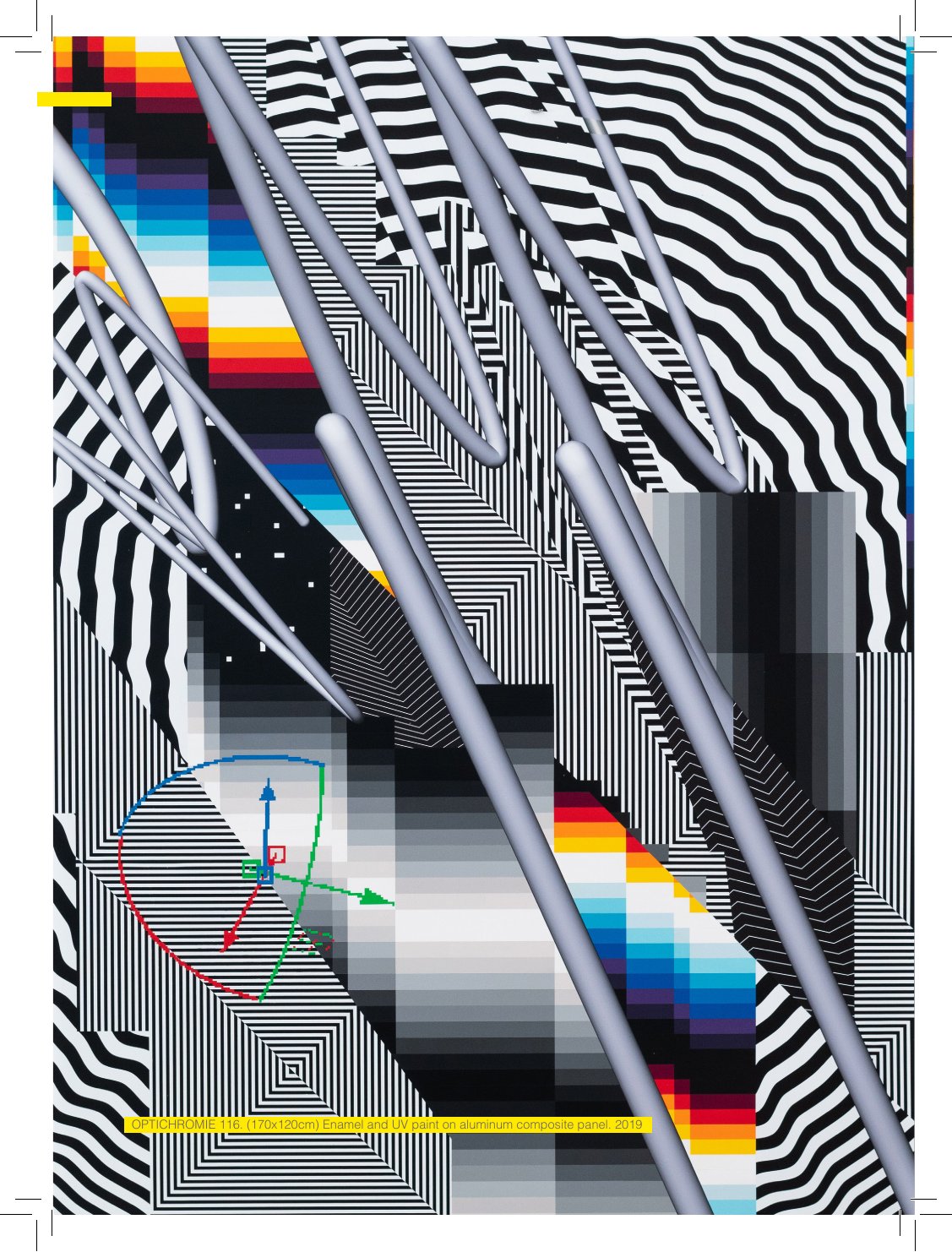 Optichromie 116 · 2019 · lámina de la monografía FPSTUDIO (2021)