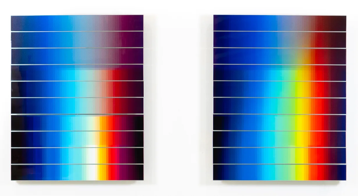 Chromadynamica Manipulable 35 (Diptych) — foto 1